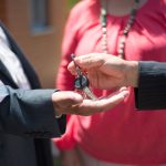 Handing Keys to Commercial Tenant